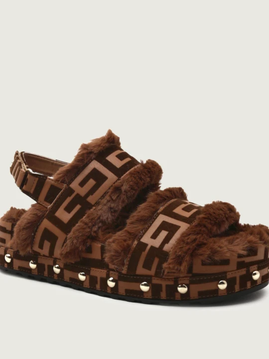 Zdjęcie produktu Guess Obuwie domowe brązowy