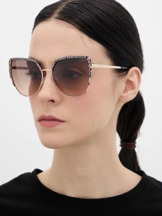 Zdjęcie produktu Guess okulary przeciwsłoneczne różowy