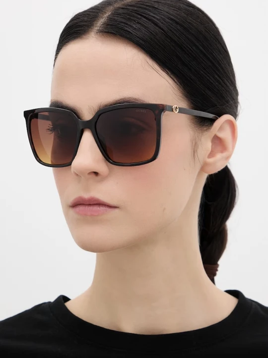 Zdjęcie produktu Guess okulary przeciwsłoneczne brązowy