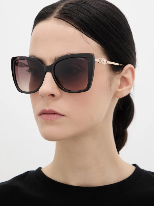 Zdjęcie produktu Guess okulary przeciwsłoneczne brązowy