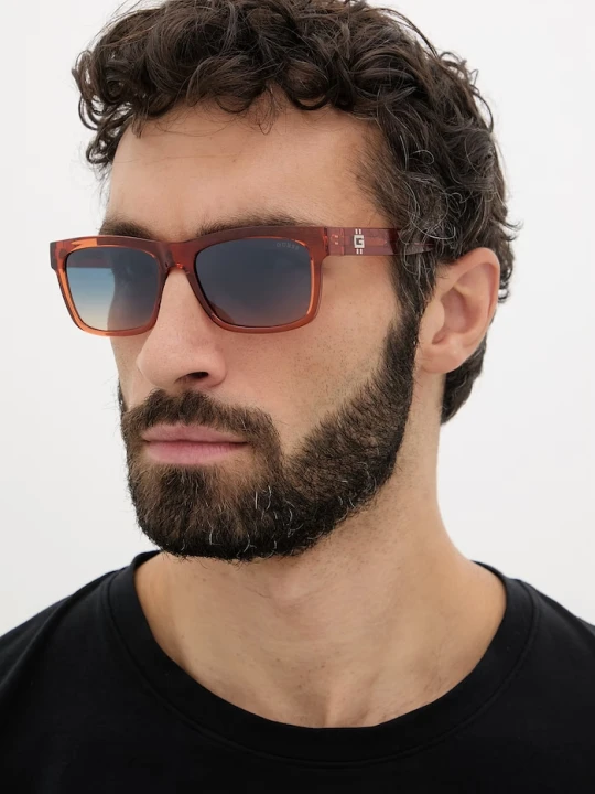 Zdjęcie produktu Guess okulary przeciwsłoneczne pomarańczowy