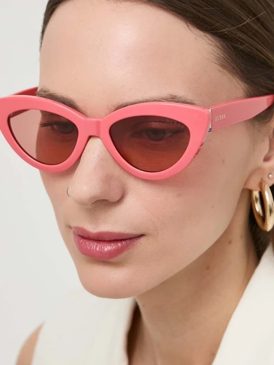 Zdjęcie produktu Guess okulary przeciwsłoneczne różowy