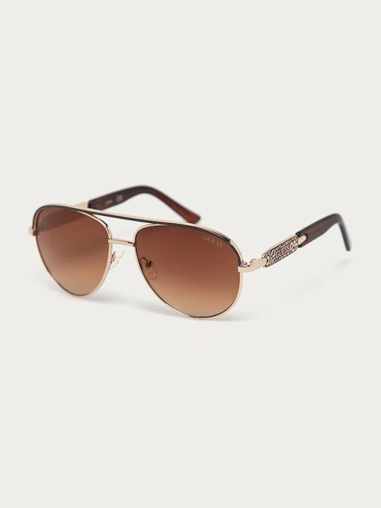 Zdjęcie produktu Guess Okulary przeciwsłoneczne brązowy