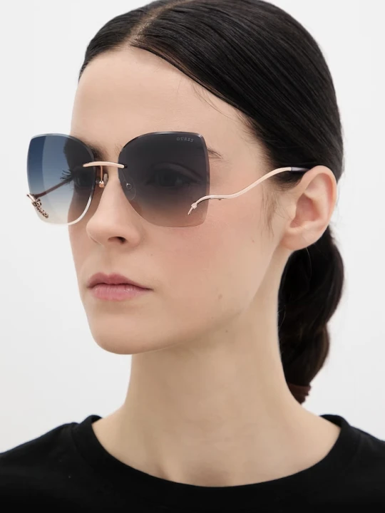 Zdjęcie produktu Guess okulary przeciwsłoneczne złoty