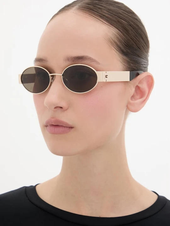 Zdjęcie produktu Guess okulary przeciwsłoneczne damskie złoty
