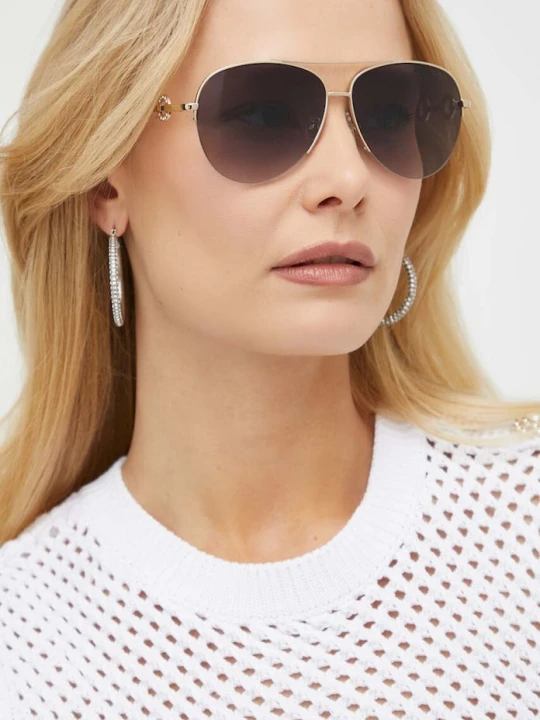 Zdjęcie produktu Guess okulary przeciwsłoneczne złoty