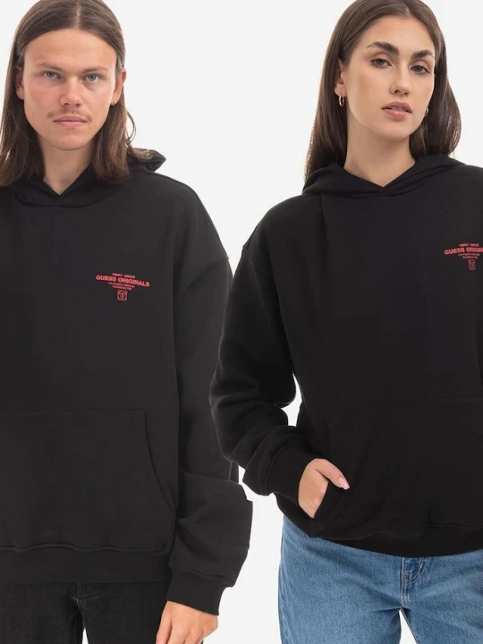 Zdjęcie produktu Guess Originals bluza Go Harper Ls Hoodie czarny