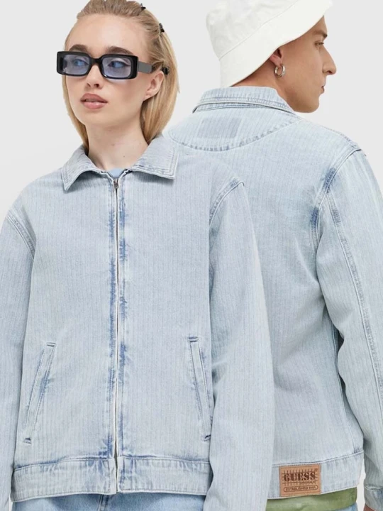 Zdjęcie produktu Guess Originals kurtka jeansowa niebieski