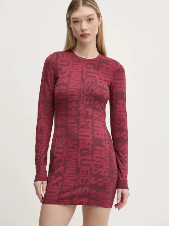 Zdjęcie produktu Guess Originals sukienka czerwony