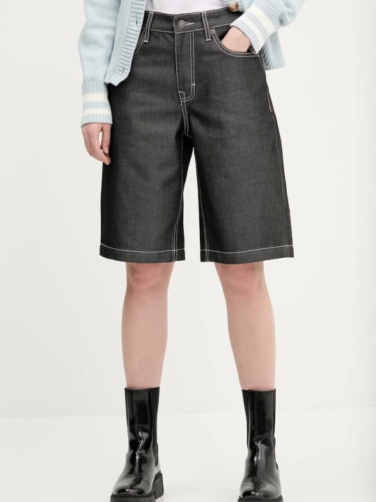 Zdjęcie produktu Guess Originals szorty jeansowe czarny