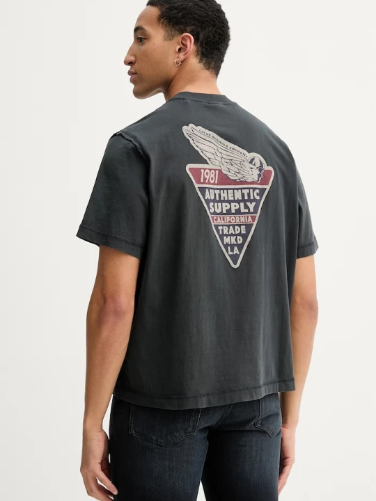 Zdjęcie produktu Guess Originals t-shirt bawełniany czarny