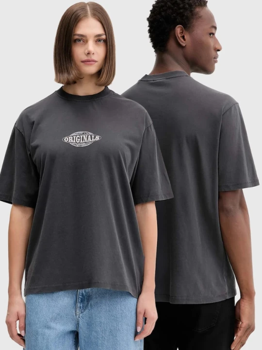 Zdjęcie produktu Guess Originals t-shirt bawełniany szary