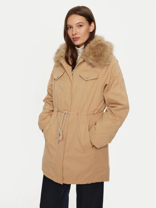 Zdjęcie produktu Guess Parka Lucie W4BL45 WGK30 Beżowy Regular Fit