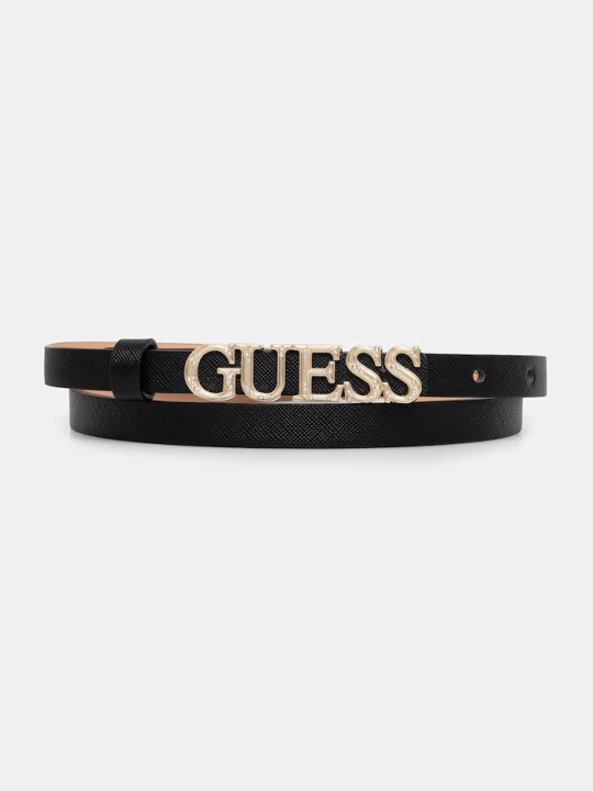 Zdjęcie produktu Guess pasek damski czarny