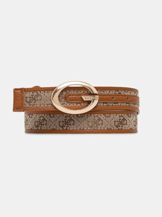 Zdjęcie produktu Guess pasek damski CAMDEN beżowy