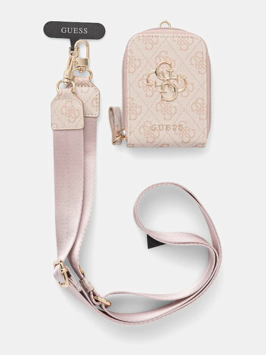 Zdjęcie produktu Guess pasek do telefonu różowy
