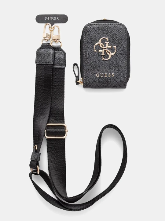 Zdjęcie produktu Guess pasek do telefonu czarny