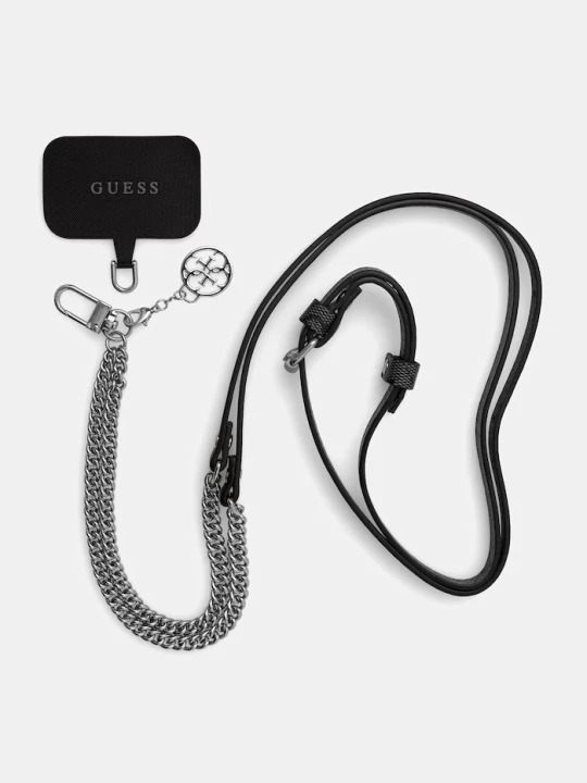 Zdjęcie produktu Guess pasek do telefonu czarny