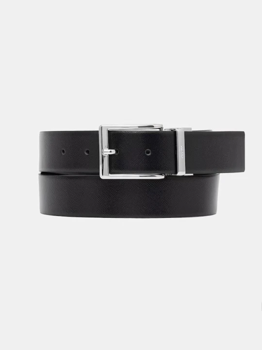 Zdjęcie produktu Guess pasek dwustronny męski MILANO czarny