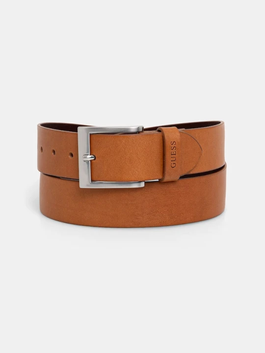 Zdjęcie produktu Guess pasek męski skórzany brązowy