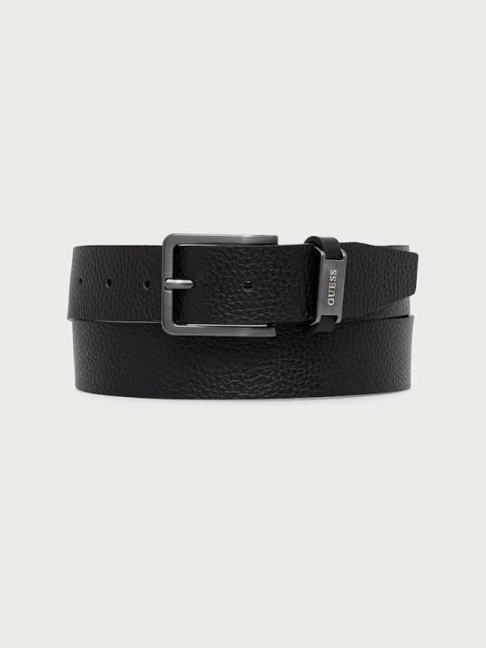 Zdjęcie produktu Guess pasek męski skórzany czarny