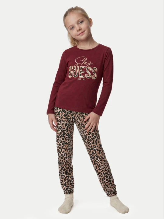 Zdjęcie produktu Guess Piżama J6BG06 K8112 Kolorowy Regular Fit
