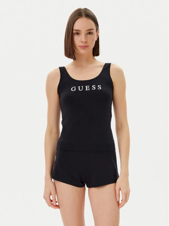 Zdjęcie produktu Guess Piżama O5GX13 KBBU1 Czarny Regular Fit