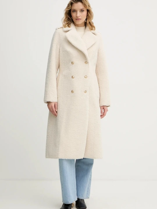 Zdjęcie produktu Guess płaszcz LAILA beżowy