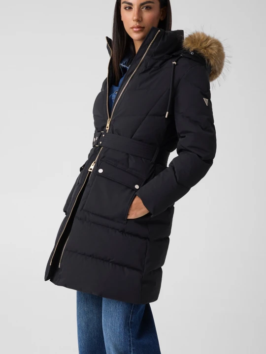 Zdjęcie produktu GUESS Płaszcz New Fatema czarny