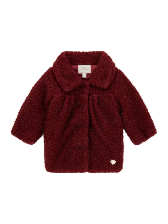 Zdjęcie produktu Guess Płaszcz zimowy A6BL02 W4030 Bordowy Regular Fit