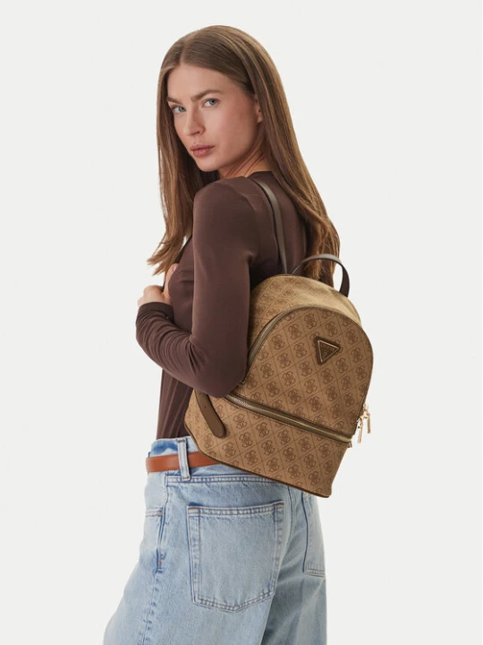 Zdjęcie produktu Guess Plecak Follie Travel TWLB96 76032 Beżowy