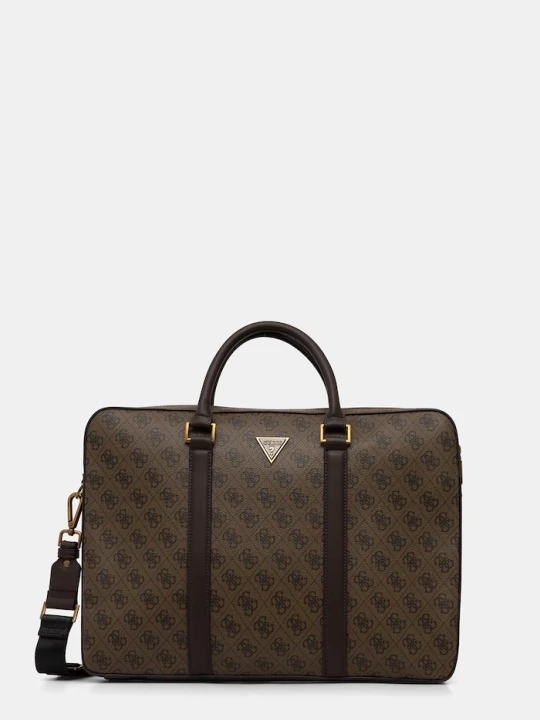 Zdjęcie produktu Guess pokrowiec na laptopa MILANO brązowy