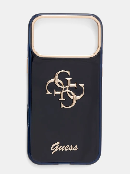 Zdjęcie produktu Guess pokrowiec na telefon iPhone 17 Pro Max granatowy