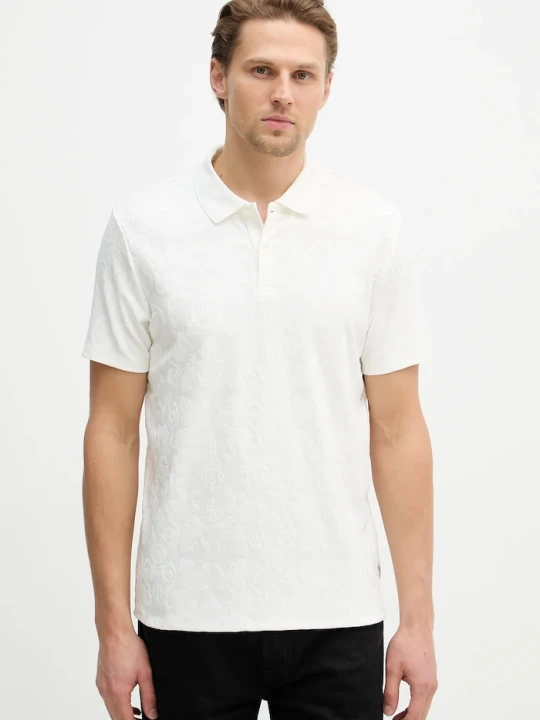 Zdjęcie produktu Guess polo beżowy