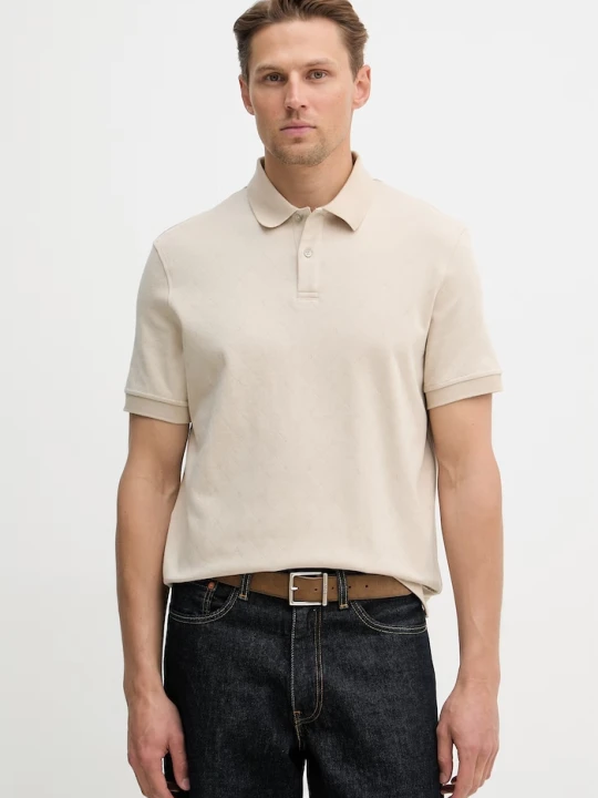 Zdjęcie produktu Guess polo beżowy