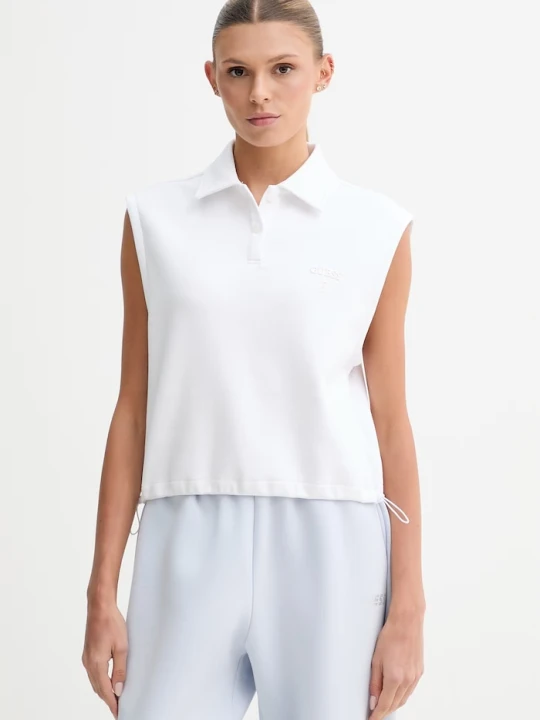 Zdjęcie produktu Guess polo damskie HABI biały