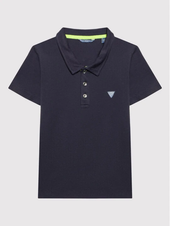 Zdjęcie produktu Guess Polo L2GP02 KAPY0 Granatowy Regular Fit
