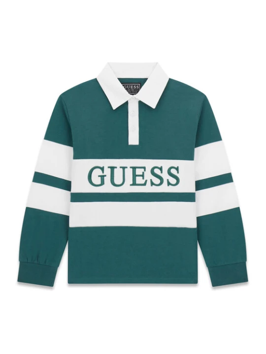 Zdjęcie produktu Guess Polo L6RP04 KCNQ4 Zielony Regular Fit