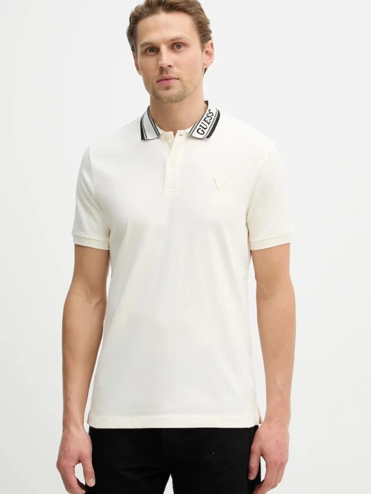 Zdjęcie produktu Guess polo LYLE beżowy