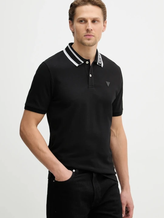 Zdjęcie produktu Guess polo LYLE czarny