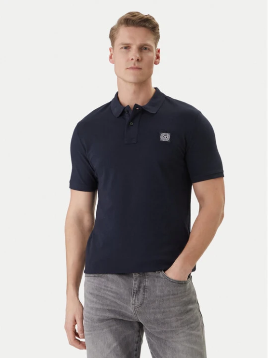 Zdjęcie produktu Guess Polo M2YP24 KC9T1 Granatowy Regular Fit