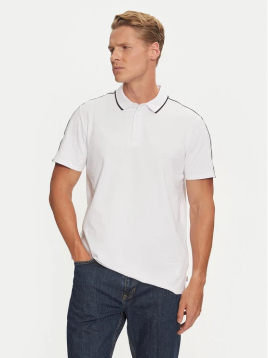 Zdjęcie produktu Guess Polo M4YP40 KARS0 Biały Regular Fit