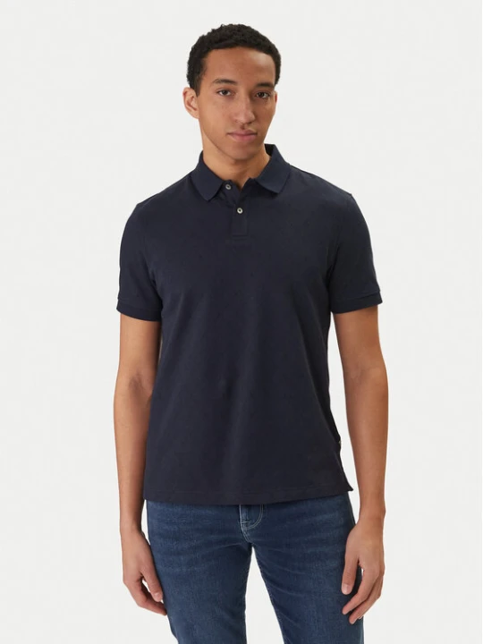 Zdjęcie produktu Guess Polo M6RP05 KD181 Granatowy Regular Fit