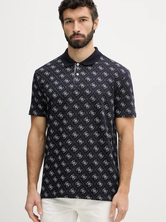 Zdjęcie produktu Guess polo męskie granatowy