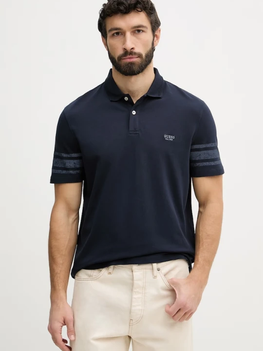 Zdjęcie produktu Guess polo męskie granatowy