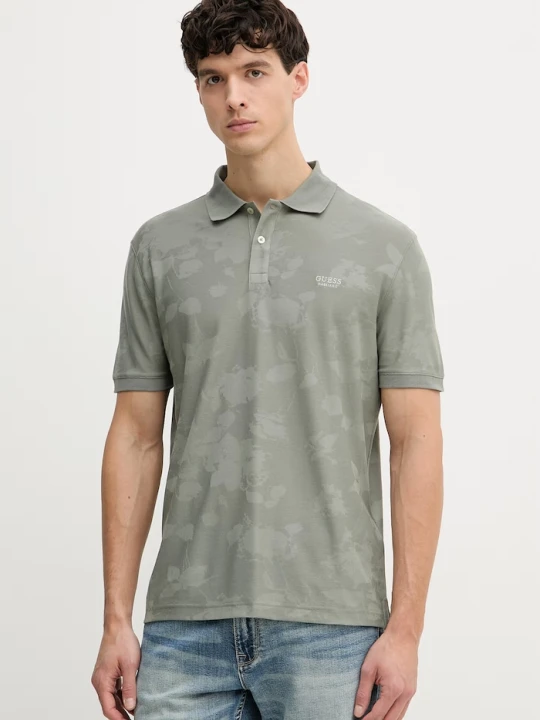 Zdjęcie produktu Guess polo męskie zielony