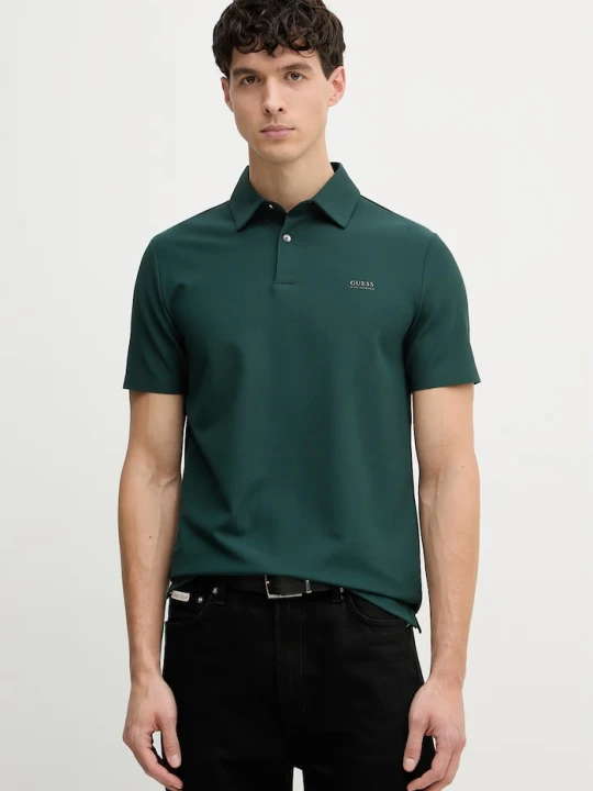 Zdjęcie produktu Guess polo męskie zielony