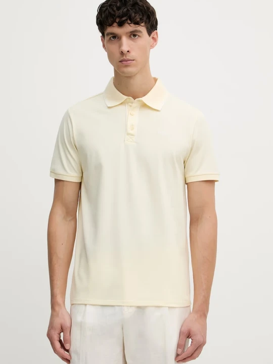 Zdjęcie produktu Guess polo męskie PAUL żółty