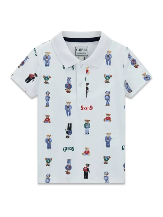 Zdjęcie produktu Guess Polo N6RP01 KBV51 Biały