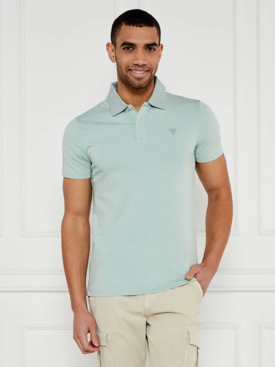 Zdjęcie produktu GUESS Polo NOLAN | Extra slim fit miętowy